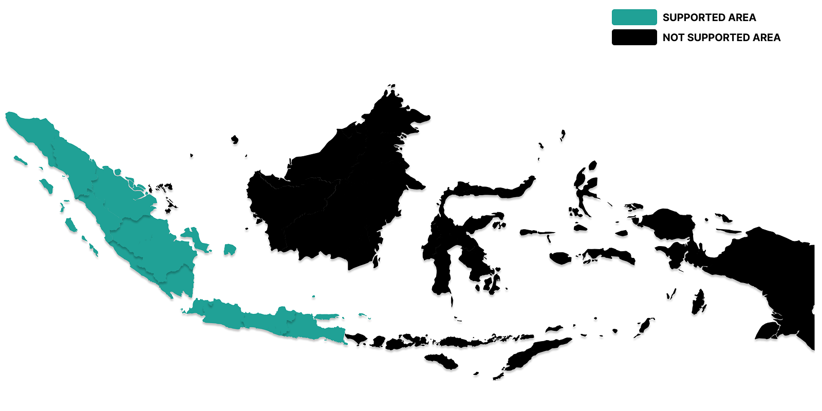 Peta Sumatera dan Jawa